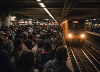 Metro CDMX en crisis: paro escalonado provoca retrasos y saturación en varias líneas