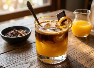 Recetas: Jugo de naranja con café, la bebida refrescante que arrasa en 2026 Jugo de naranja con café