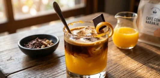 Recetas: Jugo de naranja con café, la bebida refrescante que arrasa en 2026 Jugo de naranja con café
