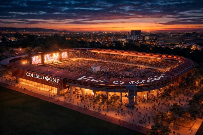Nuevo Coliseo GNP Seguros en Jalisco