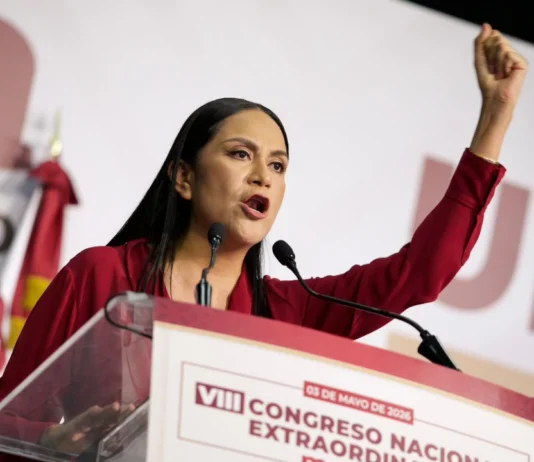 Montiel endurece postura en Morena: “no caben corruptos” rumbo a elecciones 2027 Ariadna Montiel congreso morena