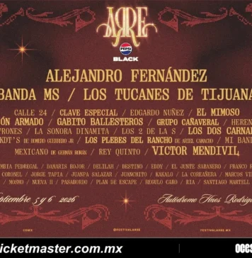 Arre Fest 2026 revela precios oficiales de boletos y fases de venta Arre Fest 2026