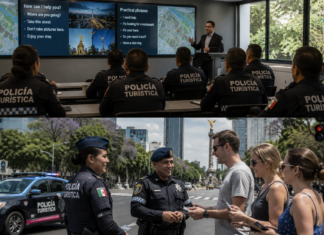 Mundial 2026: más de 10 mil policías de CDMX aprenden inglés para atender turistas