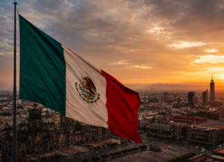 Las 4 banderas monumentales de CDMX que dominan el skyline de la ciudad