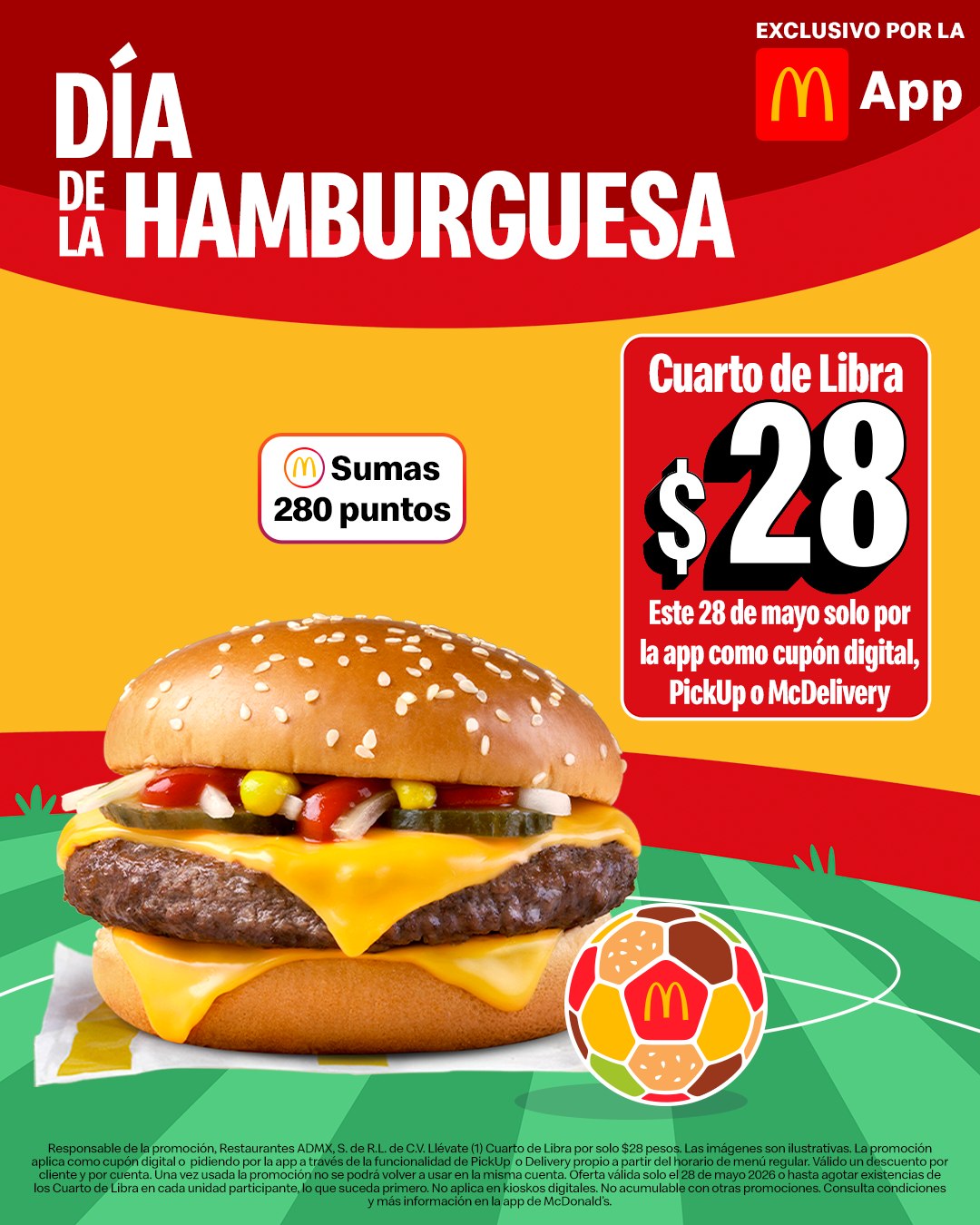 Cuáles son las promociones por el Día de la Hamburguesa en México
