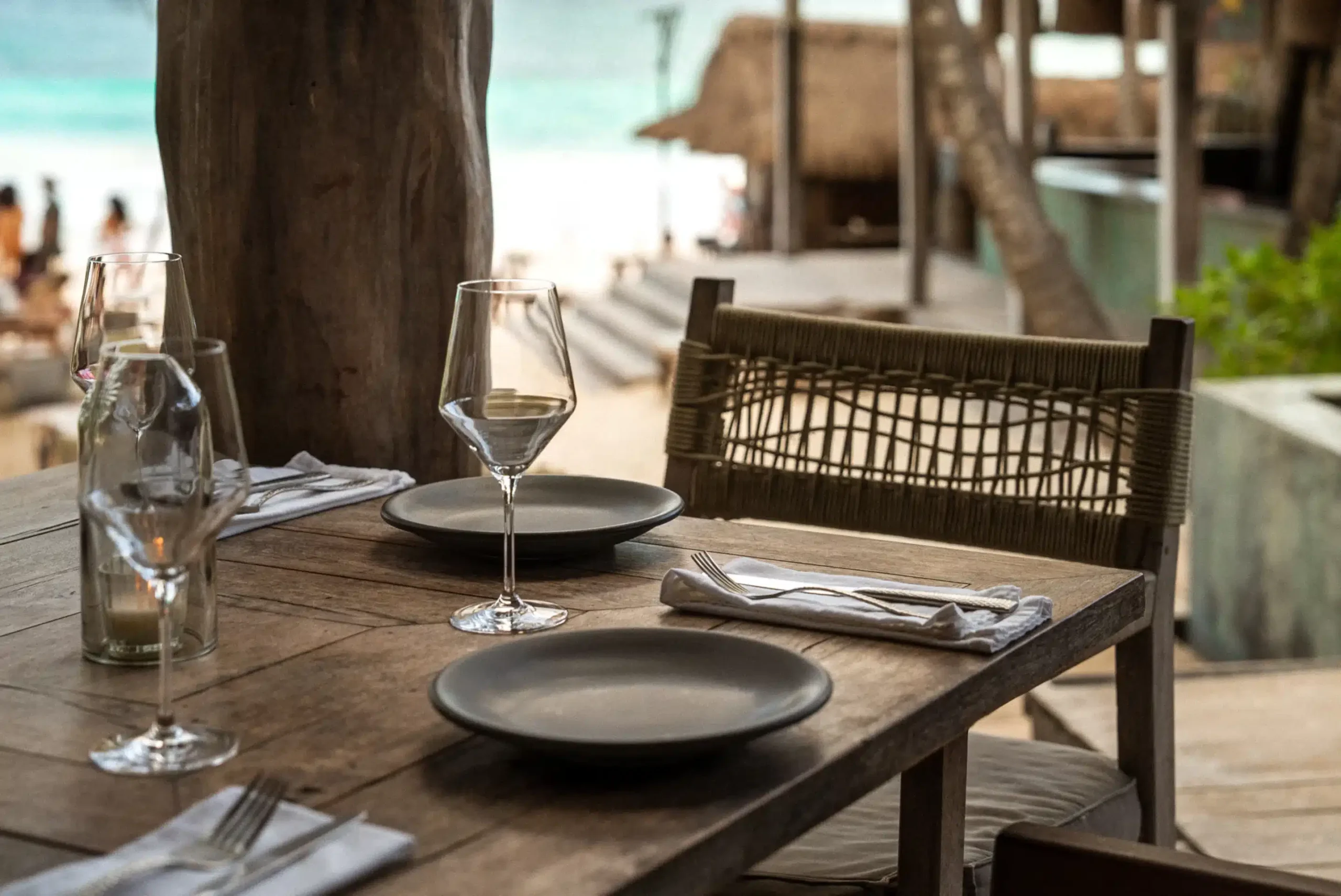 Kapok en Tulum cocina