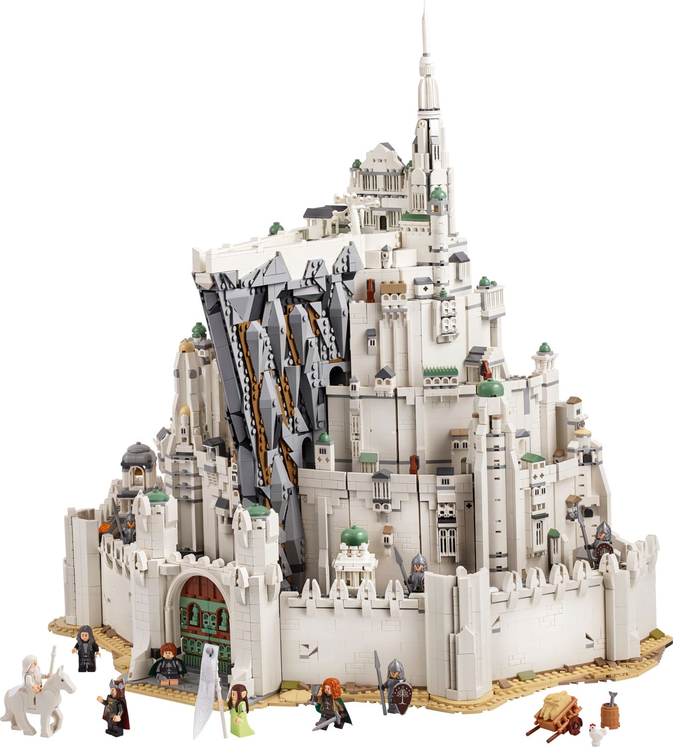 LEGO acaba de lanzar un de set inspirado en El Señor de los Anillos y Minas Tirith