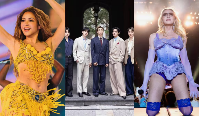 Madonna, Shakira y BTS protagonizarán el show de medio tiempo en la Final de la Copa Mundial de la FIFA 2026