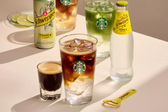 Starbucks y Schweppes Starbucks y Schweppes