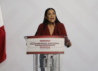 Ariadna Montiel asume Morena y lanza mensaje anticorrupción rumbo a 2027 adriana montiel morena
