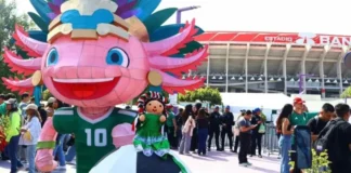 CDMX desmiente que FIFA ordenara retirar el ajolote monumental rumbo al Mundial 2026 ajolote mundial cdmx