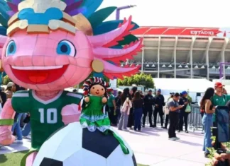 CDMX desmiente que FIFA ordenara retirar el ajolote monumental rumbo al Mundial 2026 ajolote mundial cdmx