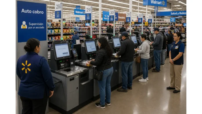 cajas autocobro walmart