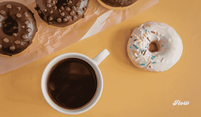 noticias donas con chcolate y cafe