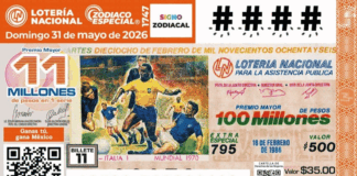 Lotería Nacional lanza billete conmemorativo del Mundial 2026 y revive la historia futbolera de México noticias loteria nacional mundial 2026