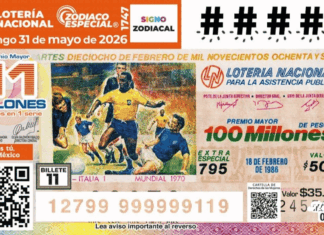 Lotería Nacional lanza billete conmemorativo del Mundial 2026 y revive la historia futbolera de México noticias loteria nacional mundial 2026