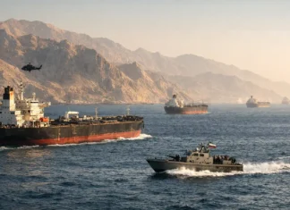 China confirma ataque a petrolero con tripulación china en el estrecho de Ormuz petroleros estrecho ormuz