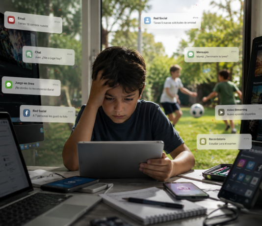 Sobrecarga digital en la infancia: expertos alertan sobre sus efectos en el desarrollo emocional