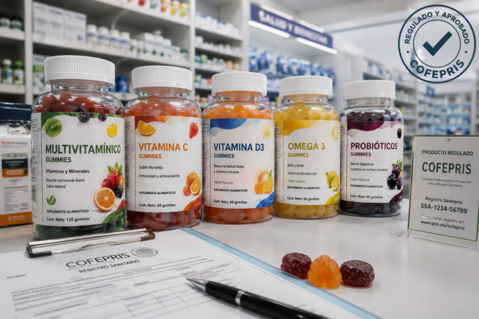 Ya no podrán parecer dulces: Cofepris endurece reglas para las gomitas vitamínicas en México