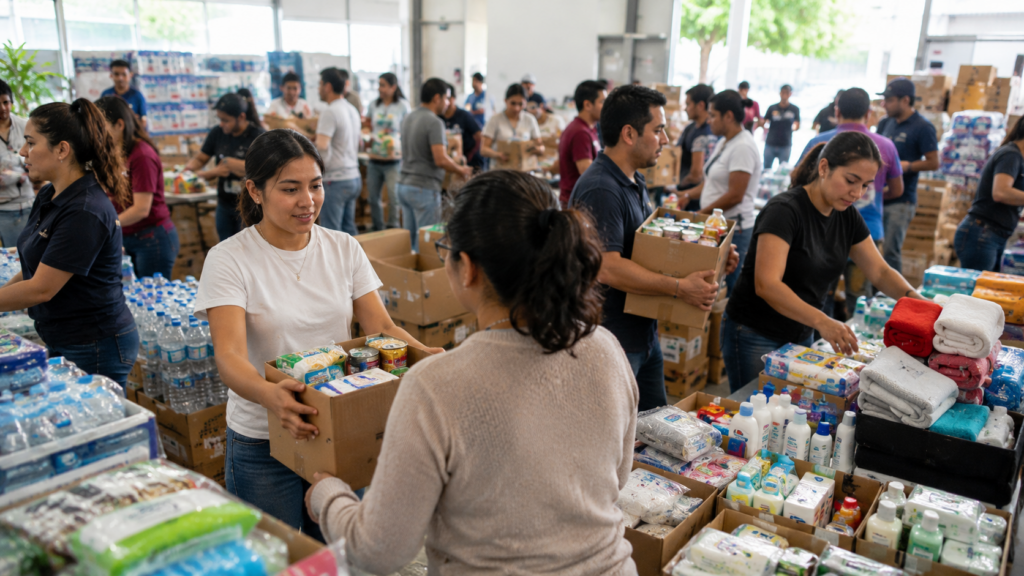 México se moviliza por Venezuela: estos son los centros de acopio y las ...