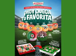 Krispy Kreme® celebra la pasión por el fútbol y regala 4 años de donas Krispy Kreme® celebra la pasión por el fútbol y regala 4 años de donas