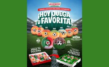 Krispy Kreme® celebra la pasión por el fútbol y regala 4 años de donas Krispy Kreme® celebra la pasión por el fútbol y regala 4 años de donas