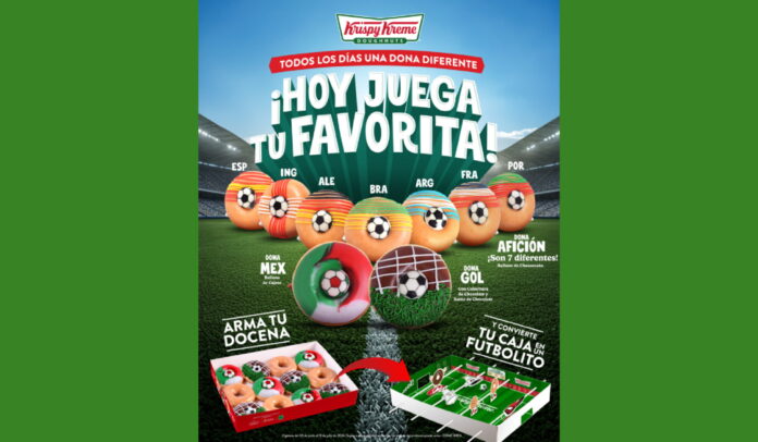 Krispy Kreme® celebra la pasión por el fútbol y regala 4 años de donas Krispy Kreme® celebra la pasión por el fútbol y regala 4 años de donas