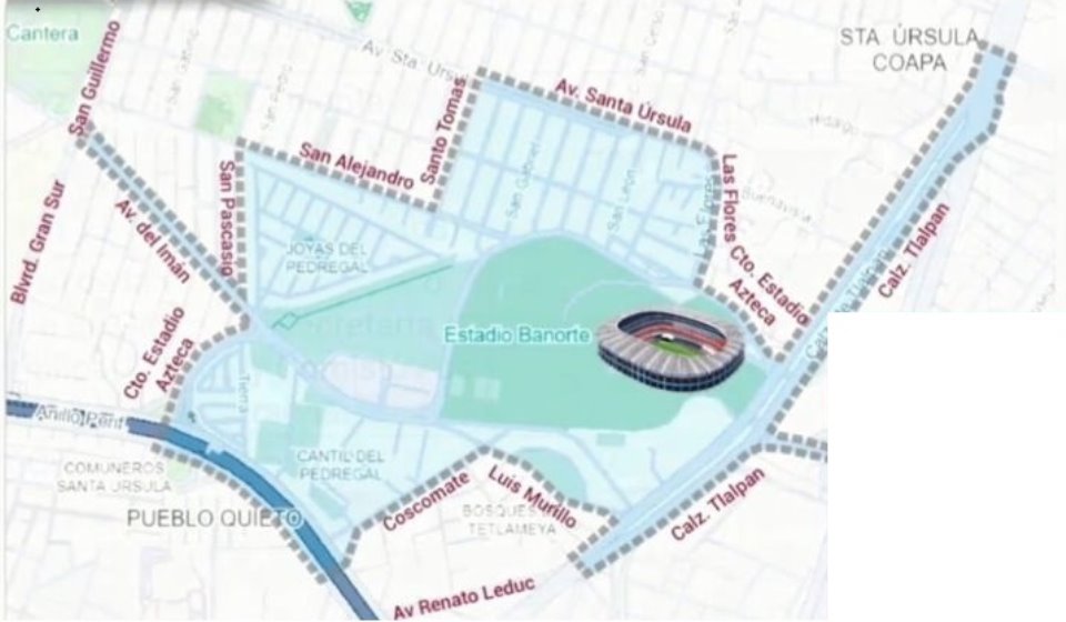 Lo que debes saber para llegar al Estadio CDMX