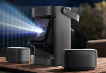 Anker lanza en México su nuevo proyector Nebula P1 con bocinas desmontables Soundcore Nebula P1