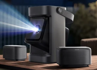 Anker lanza en México su nuevo proyector Nebula P1 con bocinas desmontables Soundcore Nebula P1