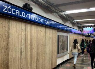 Reabre estación Zócalo/Tenochtitlan y Línea 2 del Metro opera completa estación Zócalo/Tenochtitlan