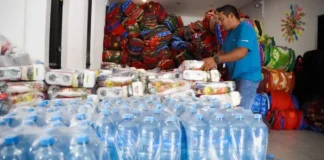 Instalan centros de acopio en CDMX para apoyar a damnificados por terremotos en Venezuela centros de acopio venezuela