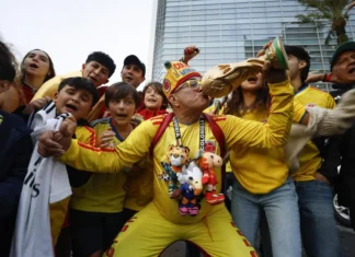 Colombianos alistan toma simbólica del Ángel de la Independencia antes de su debut en el Mundial 2026 colombianos mexico mundial