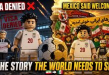 Emotivo mensaje de aficionados iraníes a México se vuelve viral durante el Mundial 2026