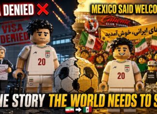 Emotivo mensaje de aficionados iraníes a México se vuelve viral durante el Mundial 2026