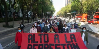 Normalistas rurales marchan en CDMX para exigir más presupuesto e internados dignos normalistas rurales