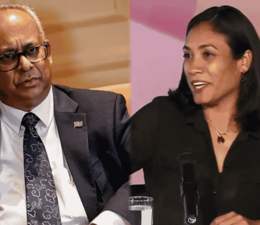 EEUU cancela visa diplomática a colaboradora de la OEA por presunto caso de corrupción noticias Albert Ramdin y Xaviera Jessurun