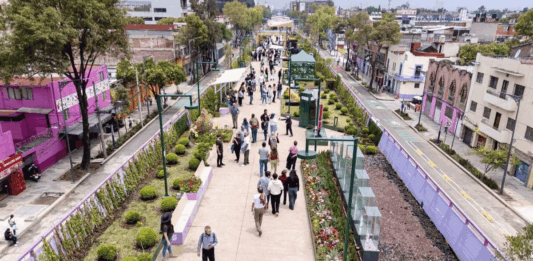 Jardín Flotante Tlallipan: así es el nuevo parque elevado que transforma Calzada de Tlalpan noticias jardin flotante cdmx