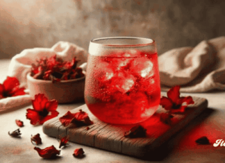 Receta: Agua de jamaica con menta, la bebida natural que ayuda a la digestión y combate la inflamación noticias receta agua de jamainca menta