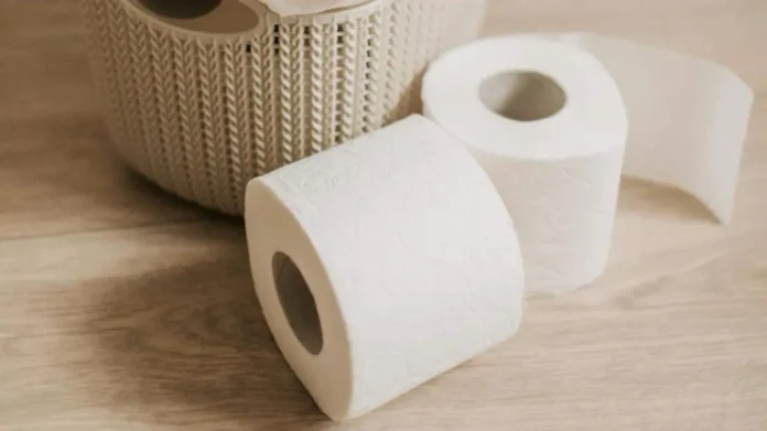 papel de baño en decadencia