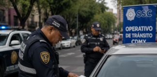 Policías auxiliares y bancarios sancionan a 261 conductores en CDMX policias auxiliares transito