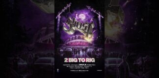 Ghost convierte sus conciertos en CDMX en la película “2 Big To Rig” 2 Big To Rig Ghost