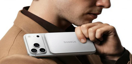Baseus lanza una powerbank MagSafe de 6.9 milímetros para ampliar la batería del iPhone Baseus Picogo Air AM71