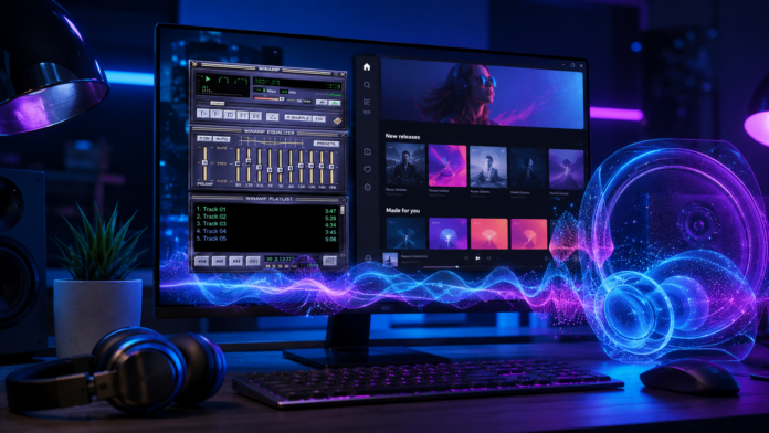 Winamp regresa al streaming: prepara su propio rival para Spotify junto a Deezer