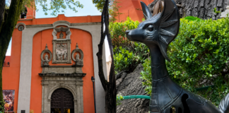 Roban una escultura de Leonora Carrington y otras piezas de bronce en San Cosme