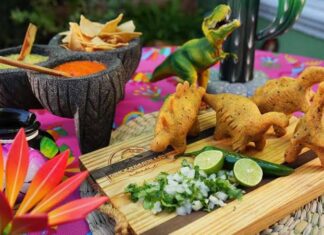 Cretácico, el restaurante temático de dinosaurios en CDMX donde puedes «excavar» un cráneo de chocolate