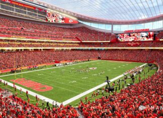 Kansas City Chiefs presentan el diseño de su nuevo estadio: será techado, tendrá capacidad para 70 mil aficionados y abrirá en 2031 Kansas City Chiefs presentan el diseño de su nuevo estadio: será techado, tendrá capacidad para 70 mil aficionados y abrirá en 2031