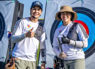 Alejandra Valencia y Matías Grande arrasan en la final mixta y conquistan oro para México Matías Grande y Alejandra Valencia