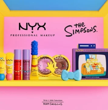 NYX lanza una colección de maquillaje inspirada en Los Simpson