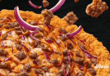 Pizza Hut fusiona pizza y hamburguesa con su nueva Extrema Cheesy Burger Extrema Cheesy Burger